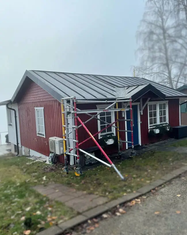 Plåttak, Bandtäckning Värnamo C2 Plåt